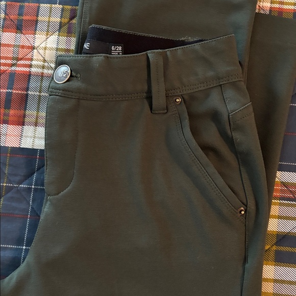 Women’s Dark Green Dress Pants - Picture 5 of 5